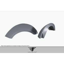 2008-2013 BMW M3 E92 2DR Coupe AF-5 Wide Body Rear Fender Flares ( GFK ) - 2 Piece image - 7
