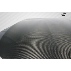 2009-2011 BMW 3 Series E90 4DR Carbon Creations DriTech OEM Look Hood - 1 Piece image - 9