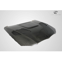 2007-2010 BMW 3 Series E92 2dr E93 Convertible Carbon Creations DriTech GTR Hood - 1 Piece image - 8