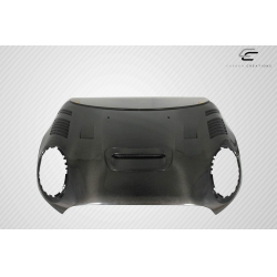 2014-2024 Mini Cooper S F55 F56 F57 Carbon Creations DriTech Racer Hood - 1 Piece image - 6