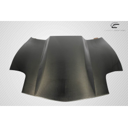 1997-2004 Chevrolet Corvette C5 Carbon Creations DriTech Cowl Hood - 1 Piece image - 7