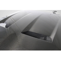 2005-2009 Ford Mustang Carbon Creations DriTech CVX Hood - 1 Piece image - 8