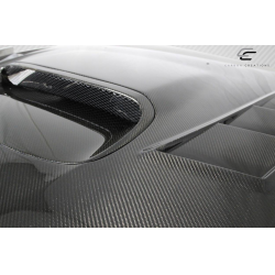 2008-2011 Subaru Impreza 2008-2014 WRX STI Carbon Creations DriTech TS-1 Hood - 1 Piece image - 9