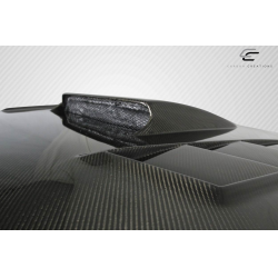 2008-2011 Subaru Impreza 2008-2014 WRX STI Carbon Creations DriTech C-1 Hood - 1 Piece image - 9