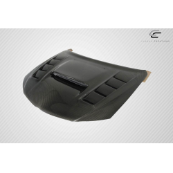 2008-2011 Subaru Impreza 2008-2014 WRX STI Carbon Creations DriTech VR-S Hood - 1 Piece image - 8