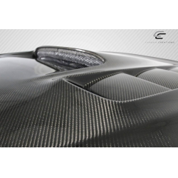 2008-2011 Subaru Impreza 2008-2014 WRX STI Carbon Creations DriTech VR-S Hood - 1 Piece image - 9