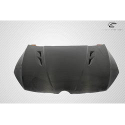 2015-2021 Volkswagen Golf / GTI Carbon Creations DriTech K Design Hood - 1 Piece image - 7