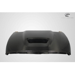2002-2008 Dodge Ram 1500 / 2003-2009 Dodge Ram 2500 3500 Carbon Creations DriTech SRT Look Hood - 1 Piece image - 7