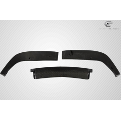 2008-2015 Infiniti G Coupe G37 Q60 Carbon Creations Chronos Front Lip Spoiler - 3 Piece image - 8