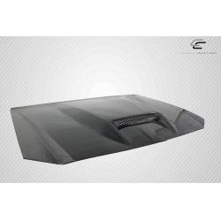 2005-2007 Dodge Magnum Carbon Creations SRT Look Hood - 1 Piece image - 9