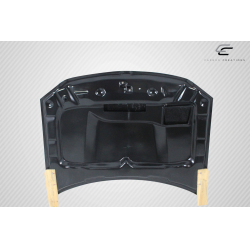 2005-2007 Dodge Magnum Carbon Creations SRT Look Hood - 1 Piece image - 10