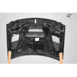 2005-2010 Jeep Grand Cherokee DriTech Hellcat look Hood - 1 Piece image - 10