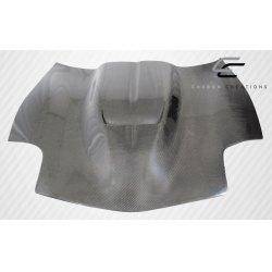 1997-2004 Chevrolet Corvette C5 Carbon Creations DriTech ZR Edition Hood - 1 Piece image - 11