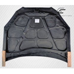 2010-2012 Hyundai Genesis Coupe 2DR Carbon Creations DriTech OEM Look Hood - 1 Piece image - 13