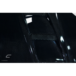 2010-2012 Hyundai Genesis Coupe 2DR Carbon Creations DriTech RS-1 Hood - 1 Piece image - 9