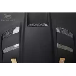 2007-2018 Jeep Wrangler Viper Look Hood - 1 Piece image - 14
