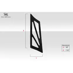 Universal 62" VRX V2 Short Wing Complete Kit - 9 Piece image - 13