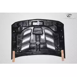 2007-2013 Chevrolet Silverado Viper Look Hood - 1 Piece image - 7