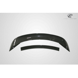 2015-2023 Ford Mustang Coupe Carbon Creations GT350 Look Wing - 1 Piece image - 9