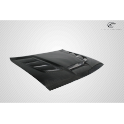 2008-2023 Dodge Challenger Carbon Creations Viper Look Hood - 1 Piece image - 11