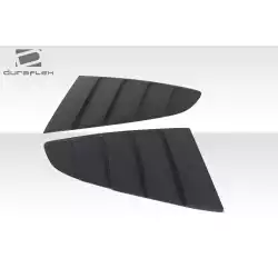 2015-2023 Ford Mustang CVX Rear Window Scoops Louvers - 2 Piece (S) image - 6