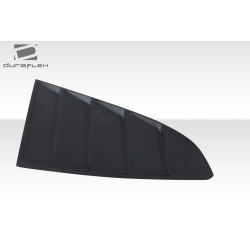 2015-2023 Ford Mustang Duraflex CVX Rear Window Scoops Louvers - 2 Piece (S) image - 5