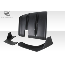2009-2016 Nissan GT-R R35 Duraflex LBW Rear Diffuser / Splitters - 3 Piece image - 9
