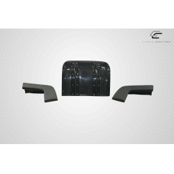 2008-2015 Infiniti G Coupe G37 Q60 Carbon Creations LBW Rear Diffuser - 3 Piece image - 3