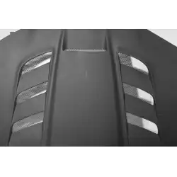 2003-2009 Toyota 4Runner Viper Look Hood - 1 Piece image - 13