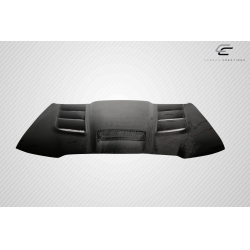 2005-2011 Toyota Tacoma Carbon Creations Viper Look Hood - 1 Piece image - 11