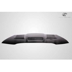 2005-2011 Toyota Tacoma Carbon Creations Viper Look Hood - 1 Piece image - 12