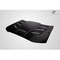 2005-2011 Toyota Tacoma Carbon Creations Viper Look Hood - 1 Piece image - 13