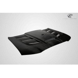 2005-2011 Toyota Tacoma Carbon Creations Viper Look Hood - 1 Piece image - 14