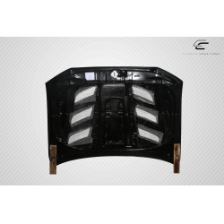 2012-2015 Toyota Tacoma Carbon Creations Viper Look Hood - 1 Piece image - 8