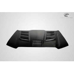 2012-2015 Toyota Tacoma Carbon Creations Viper Look Hood - 1 Piece image - 10