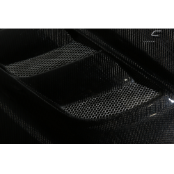 2012-2015 Toyota Tacoma Carbon Creations Viper Look Hood - 1 Piece image - 12