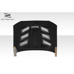 2012-2015 Toyota Tacoma Duraflex Viper Look Hood - 1 Piece image - 6