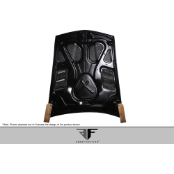 2006-2012 Ferrari 599 Carbon AF-1 Race Hood ( CFP ) - 1 Piece image - 9