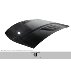 2006-2012 Ferrari 599 Carbon AF-1 Race Hood ( CFP ) - 1 Piece image - 10