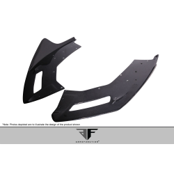 2011-2017 Lamborghini Aventador LP 700 Carbon AF-1 Front Aero Splitters ( CFP ) - 2 Piece image - 9