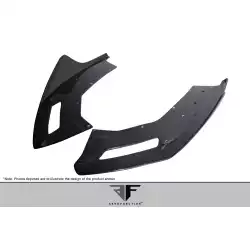 2011-2017 Lamborghini Aventador LP 700 Carbon AF-1 Front Aero Splitters ( CFP ) - 2 Piece image - 9