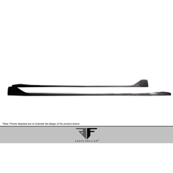 2011-2017 Lamborghini Aventador Carbon AF-1 Side Skirts ( CFP ) - 2 Piece image - 6