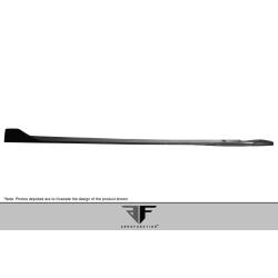 2011-2017 Lamborghini Aventador Carbon AF-1 Side Skirts ( CFP ) - 2 Piece image - 9