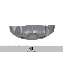 2011-2017 Lamborghini Aventador AF-1 Rear Diffuser ( GFK ) - 1 Piece (S) image - 8