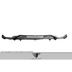 2011-2017 Lamborghini Aventador Carbon AF-1 Rear Diffuser ( CFP ) - 1 Piece image - 7