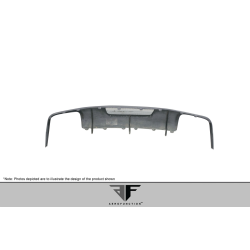2012-2018 Mercedes W218 CLS63 AF-1 Rear Diffuser ( GFK ) - 1 Piece image - 9
