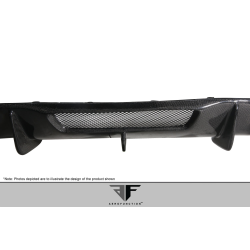 2012-2018 Mercedes W218 CLS63 Carbon AF-1 Rear Diffuser ( CFP ) - 1 Piece image - 9