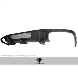 2012-2018 Mercedes W218 CLS63 Carbon AF-1 Rear Diffuser ( CFP ) - 1 Piece image - 12