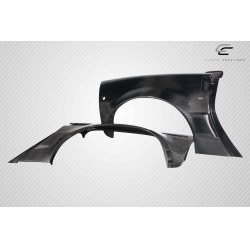2005-2013 Chevrolet Corvette C6 Carbon Creations ZR1 Look Rear Fenders - 2 Piece image - 14