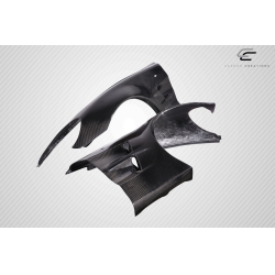 2005-2013 Chevrolet Corvette C6 Carbon Creations ZR1 Look Front Fenders - 2 Piece image - 10